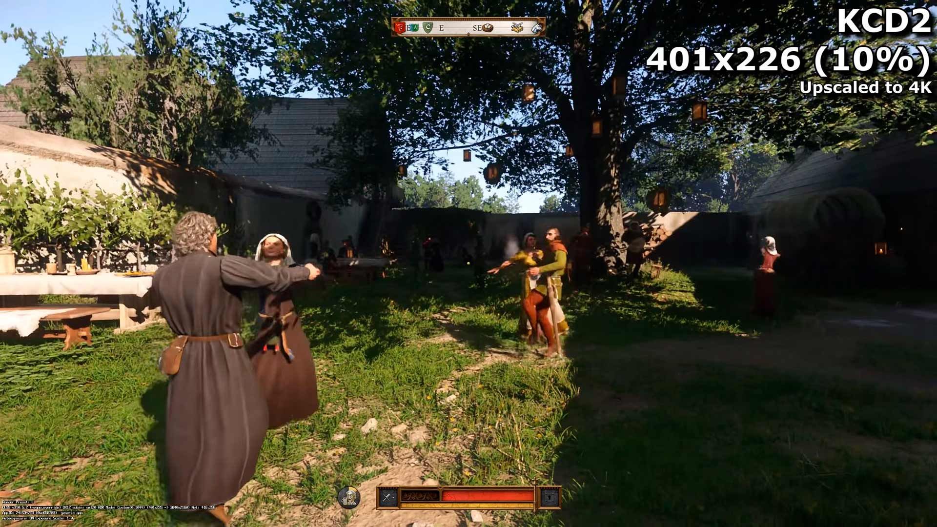 DLSS в сверхнизком разрешении