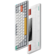 Клавиатура DigitalRazor Nuphy AIR75v2  Ionic White Aloe RU, фото №3