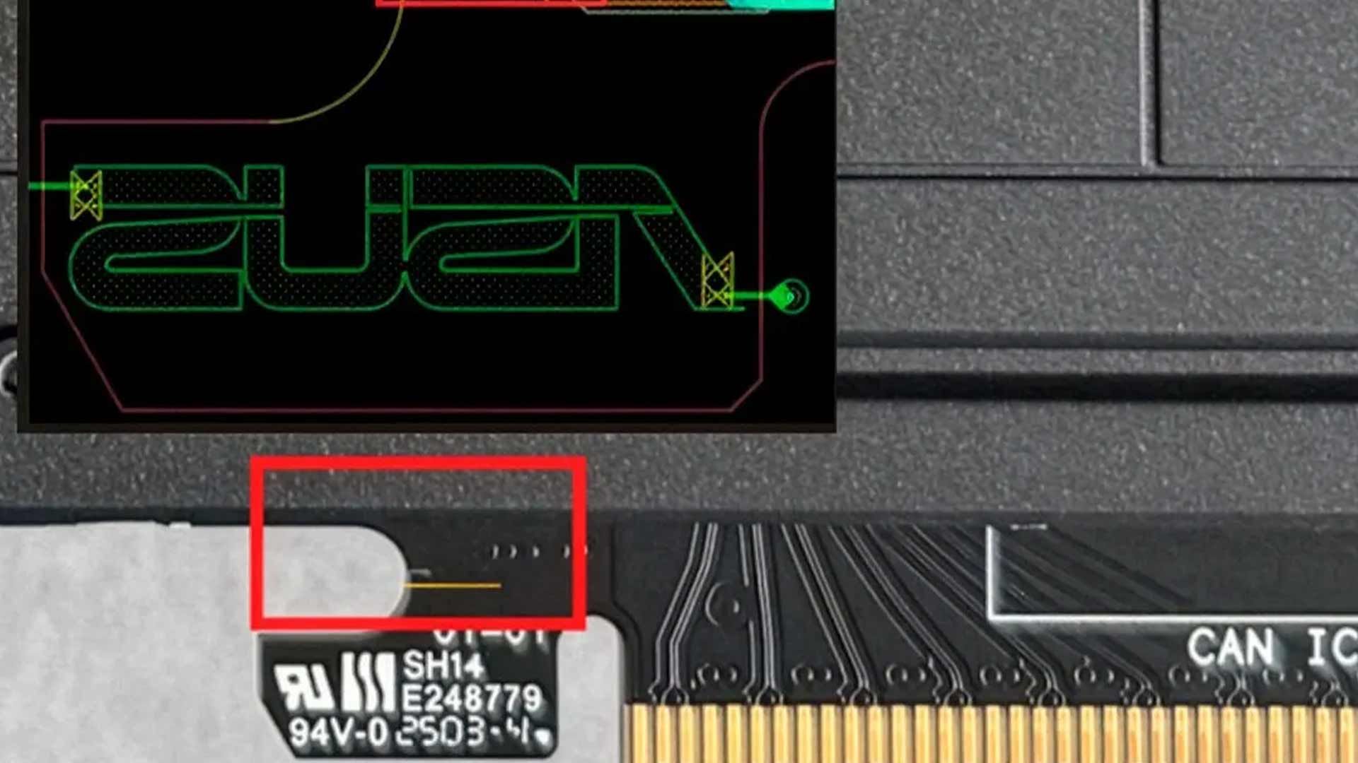 PCI-Express трещина