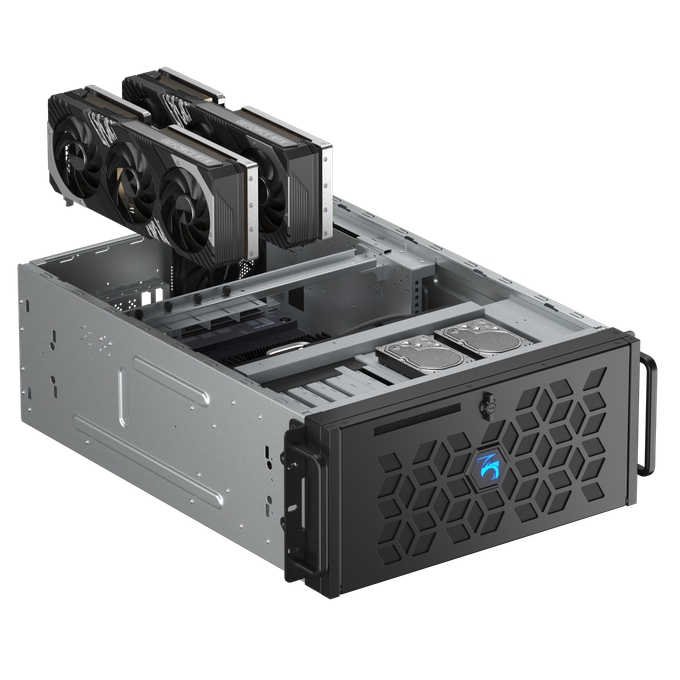 Рабочая станция DigitalRazor 750R RACK, фото №1