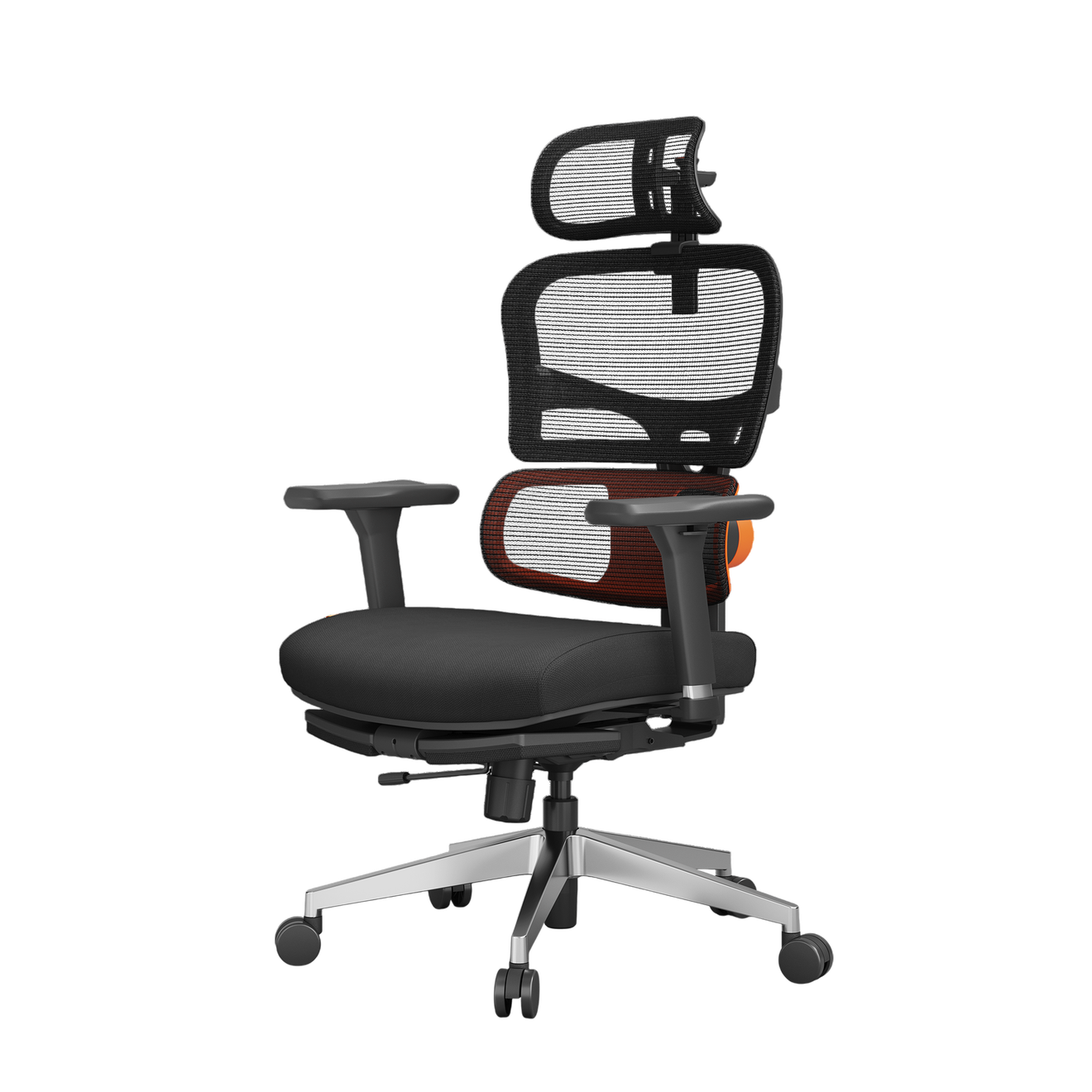 Кресло DigitalRazor FoxGear NETZ X Black, фото №1