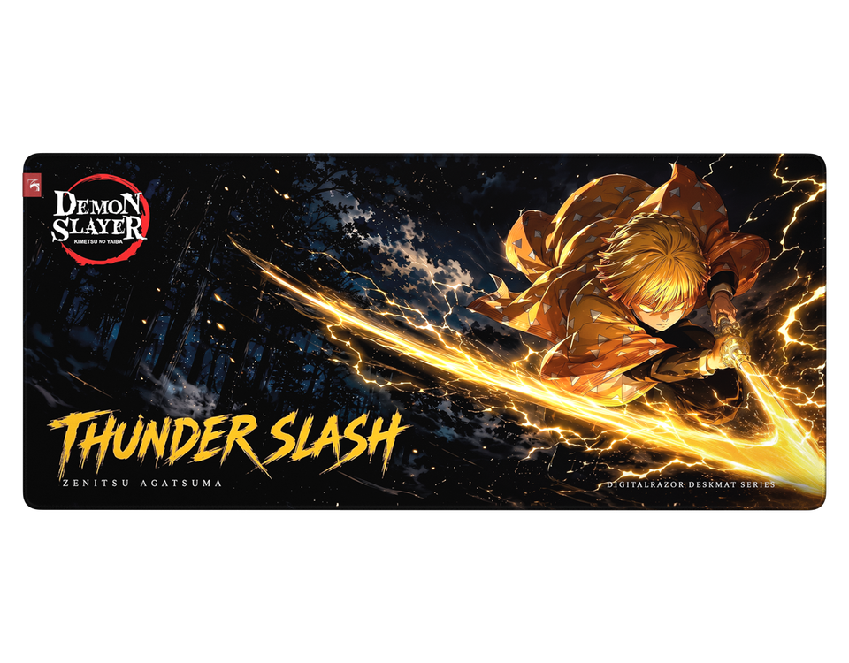 DigitalRazor Demon Slayer Thunder Slash 90х40см