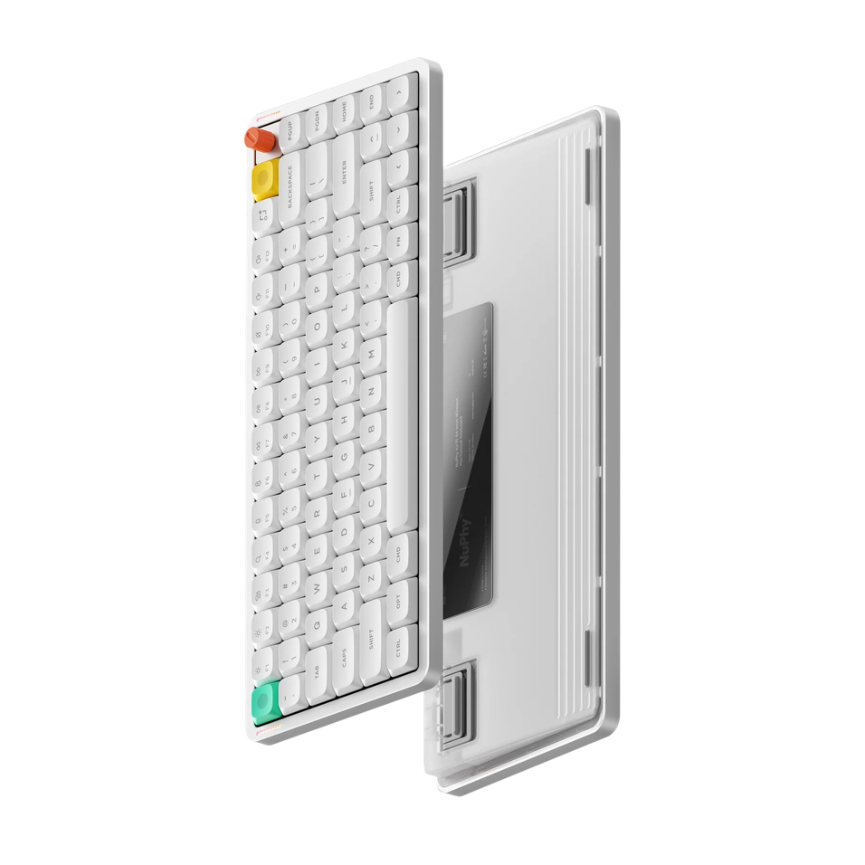 Nuphy AIR75v3 Nova White Brown Nano Switch