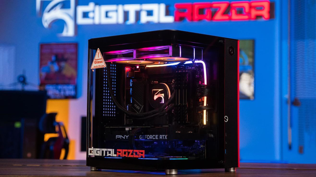 DigitalRazor SHIFT X1: компактный игровой ПК для небольшой комнаты и рабочего стола