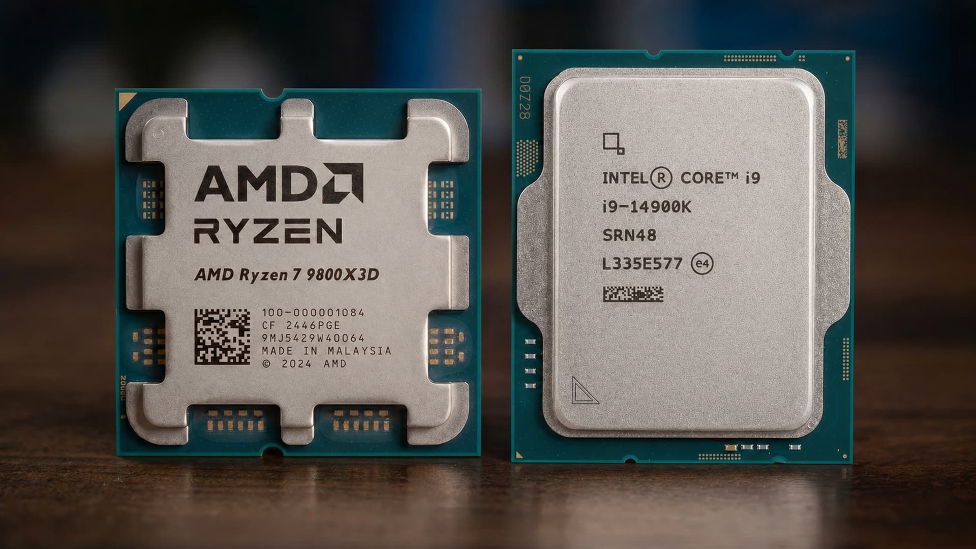 AMD Ryzen 7 9800X3D vs Intel Core i9-14900K