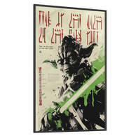 Постер DigitalRazor Yoda lightsaber, фото №2