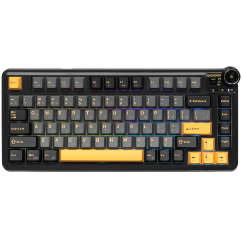 AULA AU75 Black Yellow