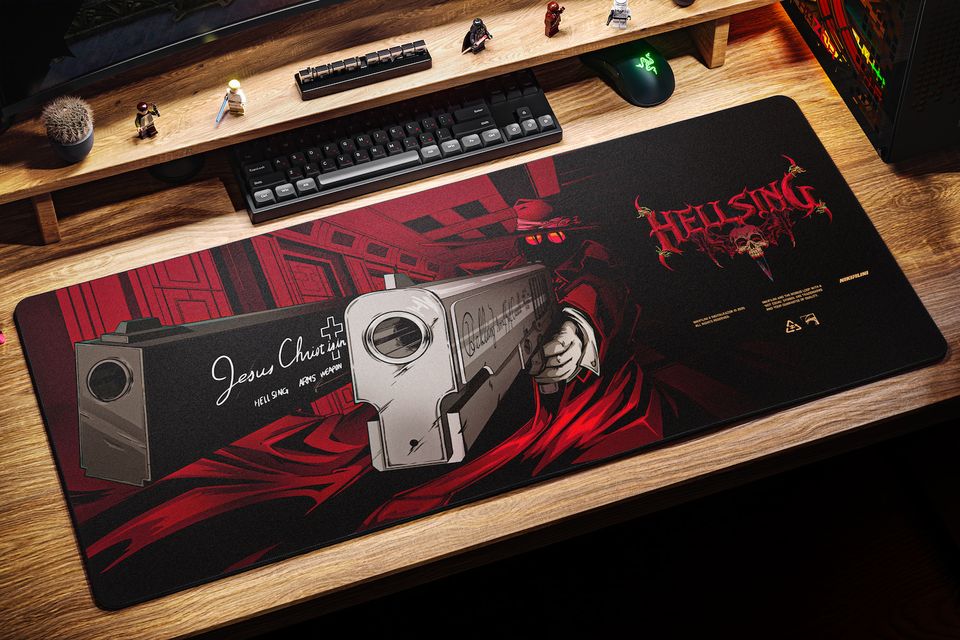 DigitalRazor x NIKIFILINI - ALUCARD 90x40см