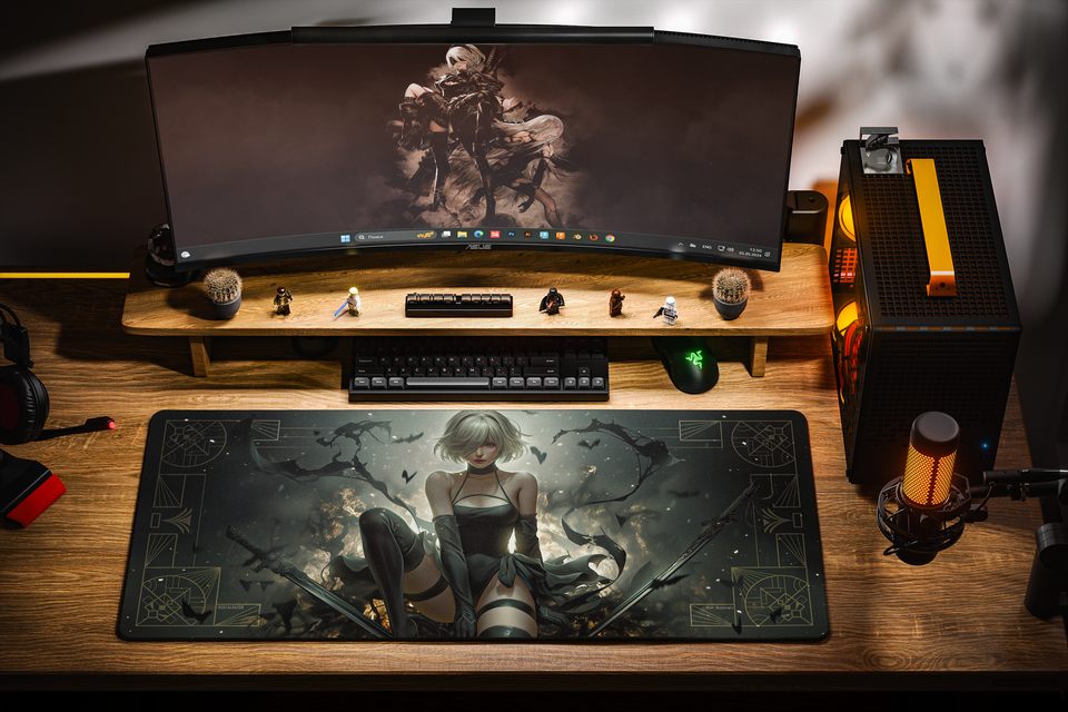 Nier Automata 2B 90x40см