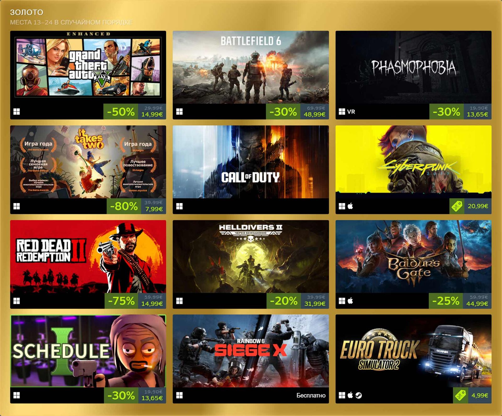 Лучшие игры 2025