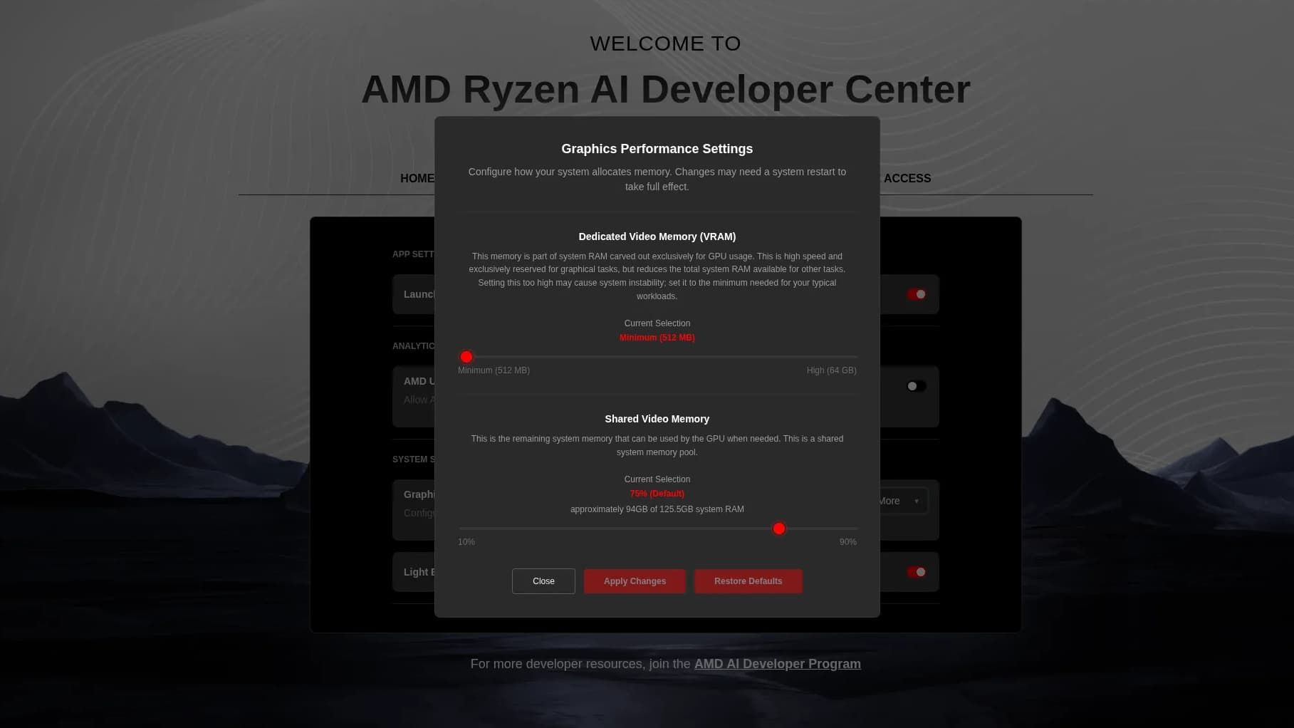 AMD Ryzen AI Developer Center