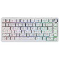 Клавиатура DigitalRazor AJAZZ AK820 MAX Ultra White, фото №1