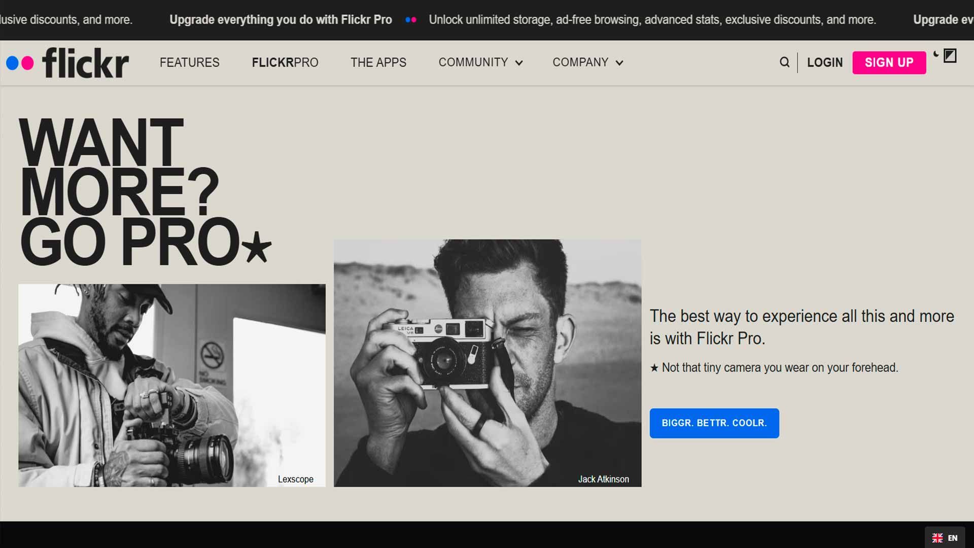 Flickr Pro