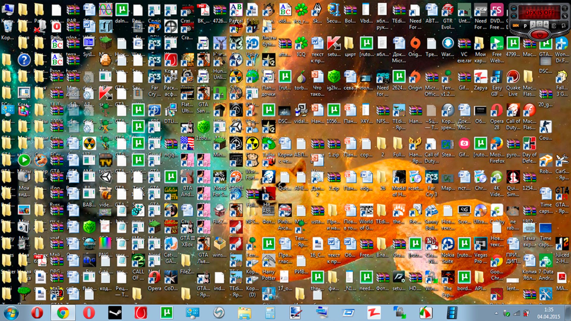 Рабочий стол Windows
