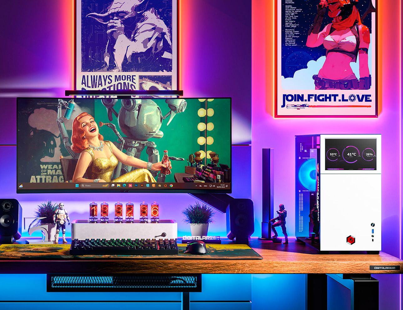 Белые игровые компьютеры