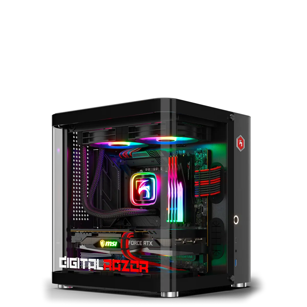Игровой компьютер AMD Ryzen 7 7800X3D и RTX 5070 12GB, 32GB DDR5 в
