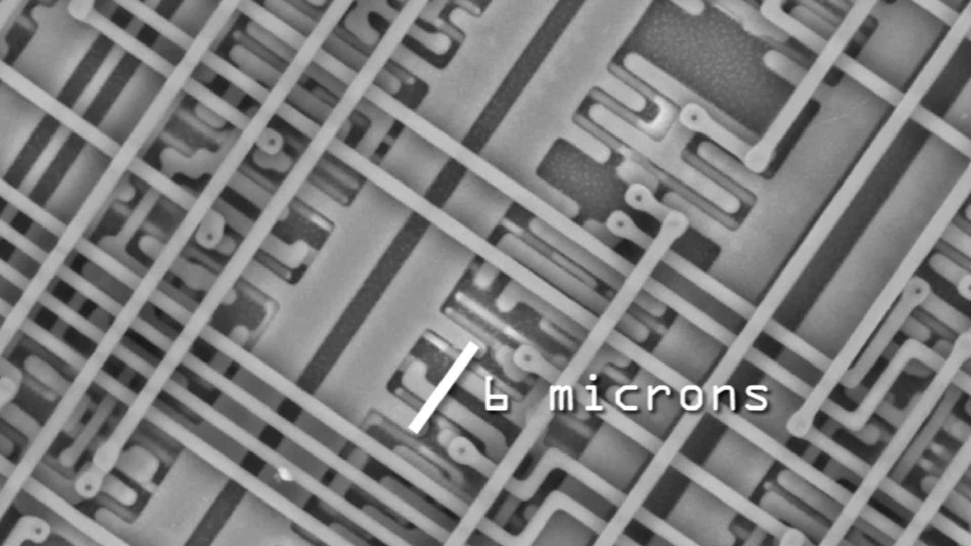 Транзисторы под электронным микроскопом
