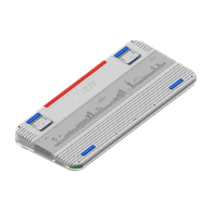 Клавиатура DigitalRazor Nuphy Kick75 Low Profile Silver Nano Switch, фото №2