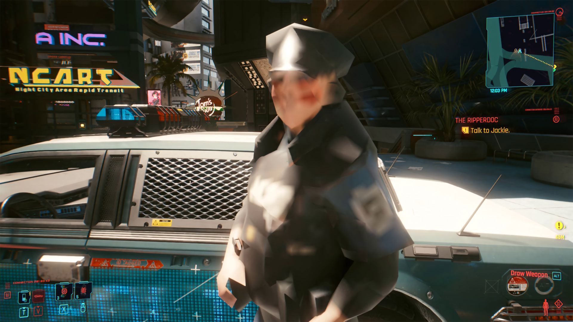 Техническое состояние Cyberpunk 2077 на релизе
