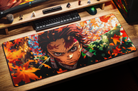 Коврик для мыши DigitalRazor Demon Slayer Tanjiro 90x40см, фото №3