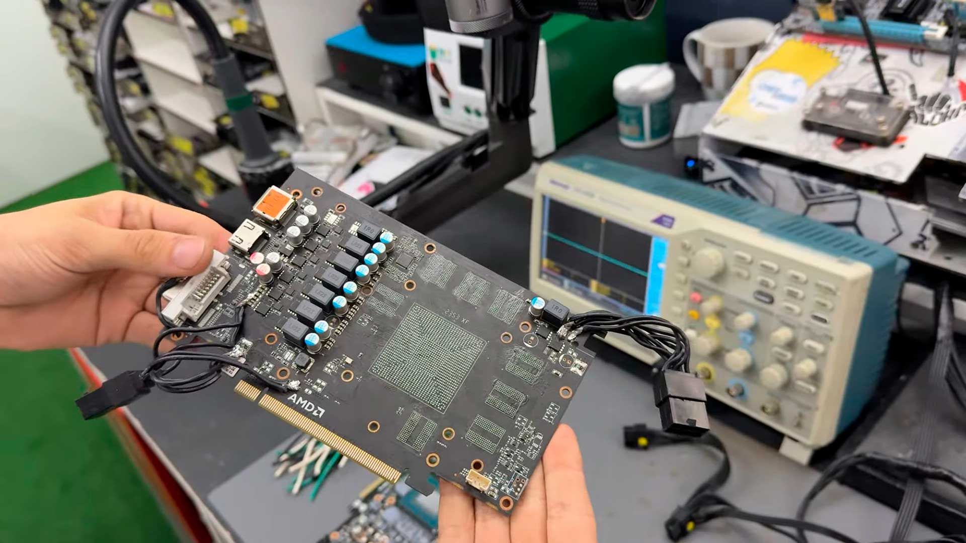 Ремонт GeForce RTX 5070 Ti