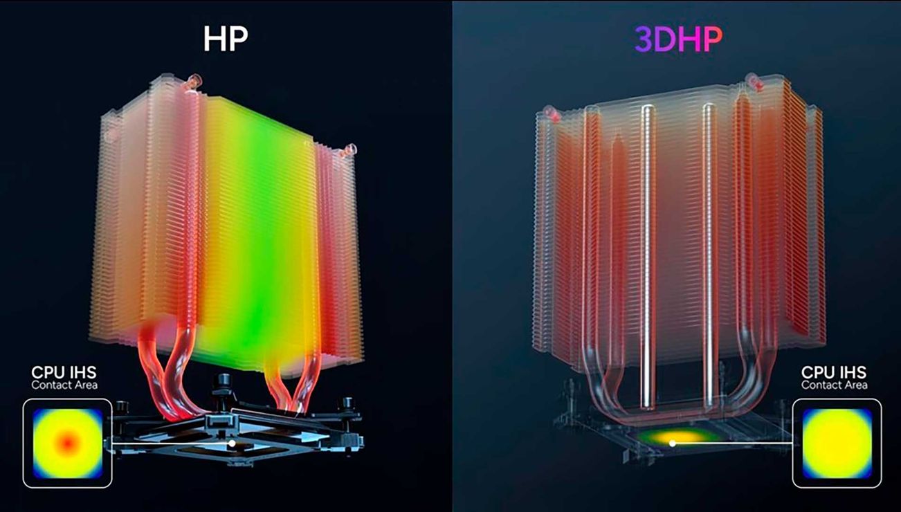 Любопытная инновация: Cooler Master придумала трёхглавые теплотрубки