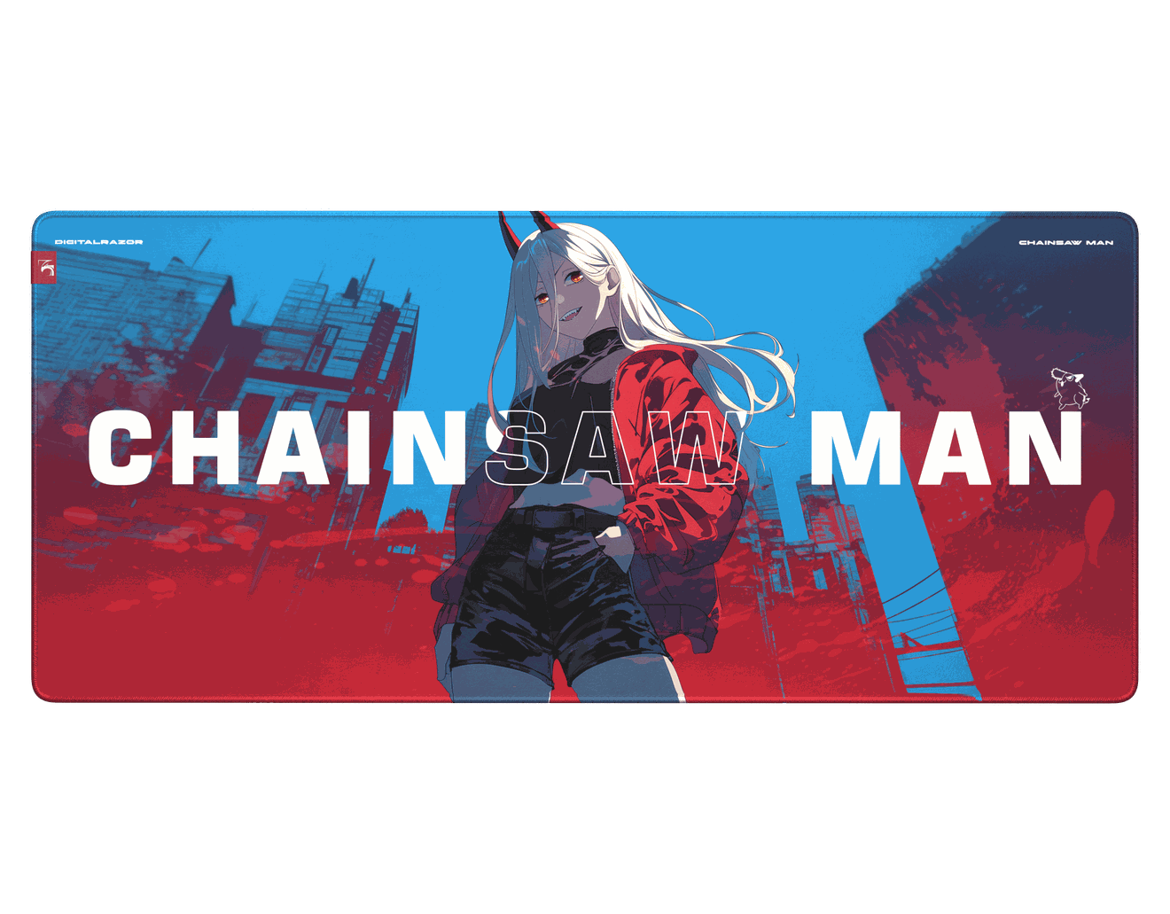 Коврик для мыши DigitalRazor Chainsaw Man Power 90x40см, фото №5