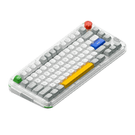 Клавиатура DigitalRazor Nuphy Kick75 High Profile Silver Max Switch, фото №1