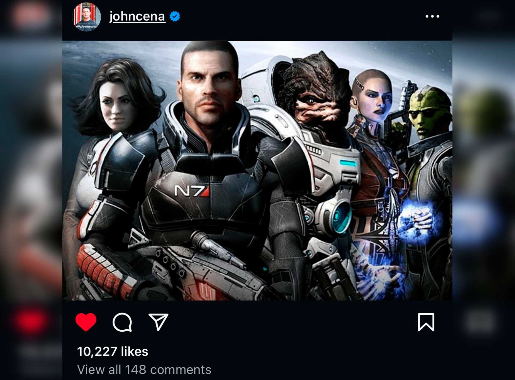 Mass Effect и Джон Сина