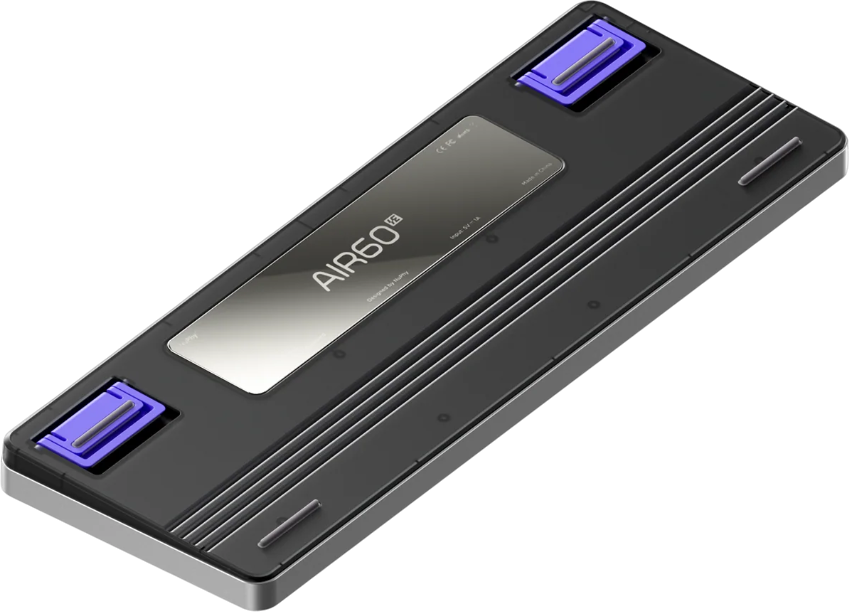 Клавиатура DigitalRazor Nuphy Air60 HE Low-Profile Magnetic Jade Pro Switch, фото №2