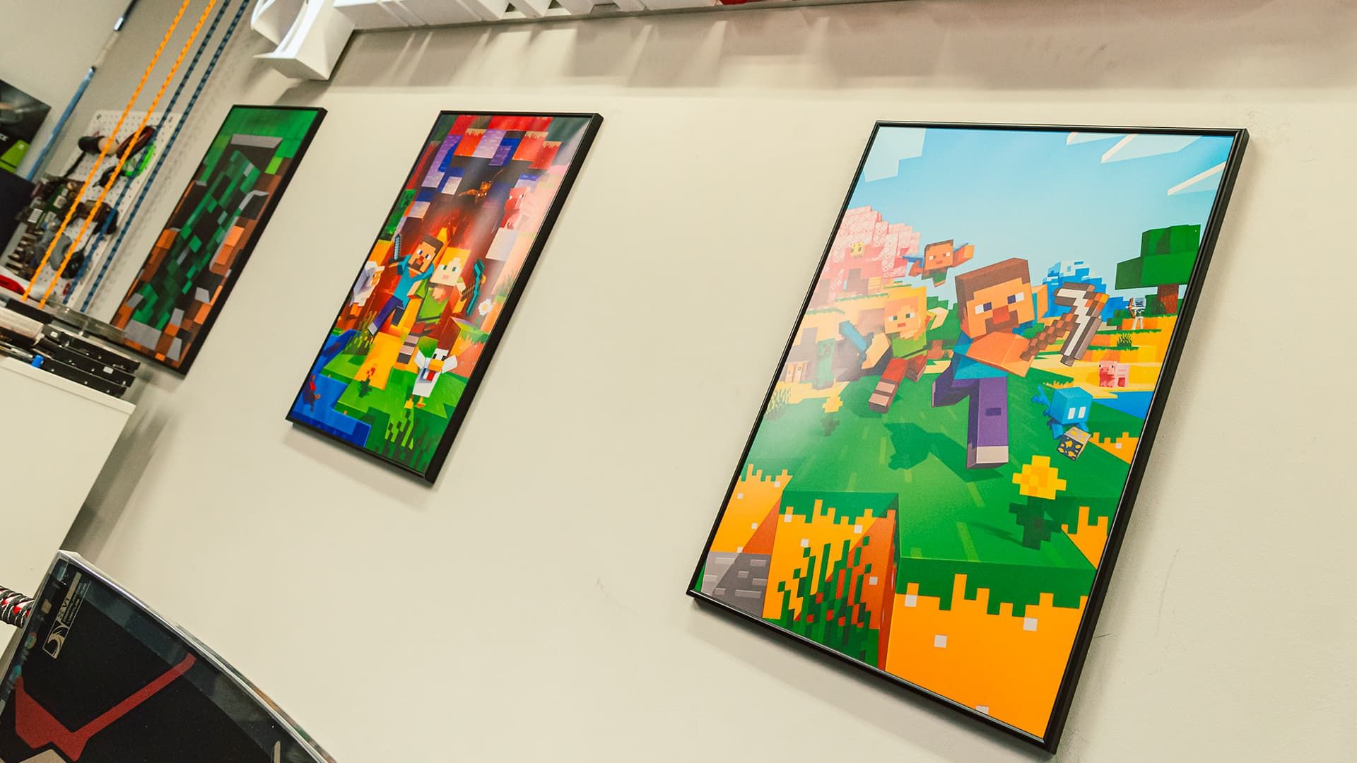 Minecraft постеры