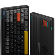 Клавиатура DigitalRazor Nuphy Halo75v2 Obsidian Black Raspberry RU, фото №3