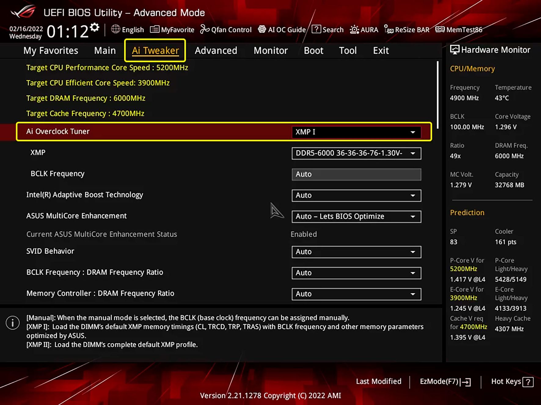 ASUS XMP