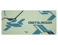 Коврик для мыши DigitalRazor Branded White Blue 90x40см, фото №5