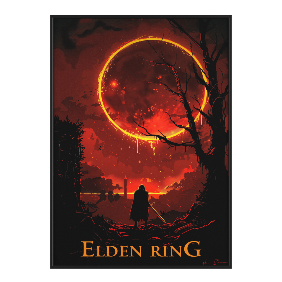 Elden Ring Pixel Red