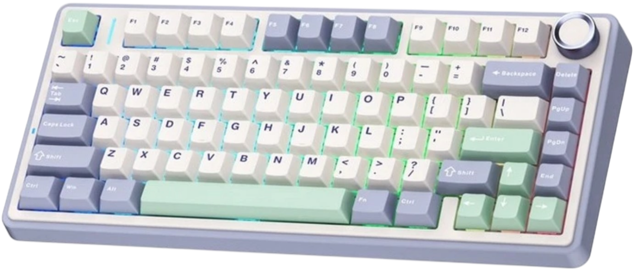 Клавиатура DigitalRazor AULA F75 Cedar Green, фото №3