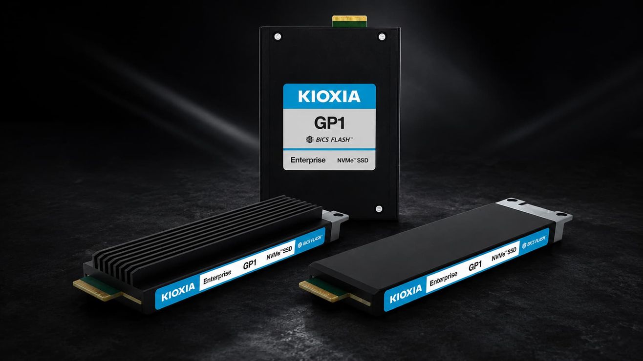 Kioxia GP1: SSD с латентностью на уровне Optane