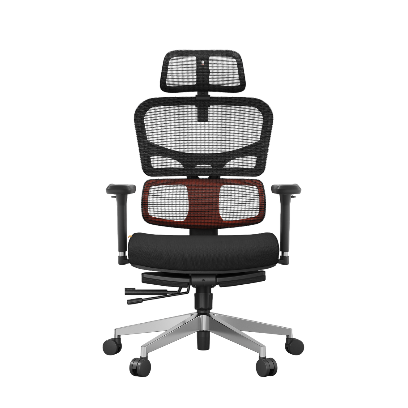 Кресло DigitalRazor FoxGear NETZ X Black, фото №6