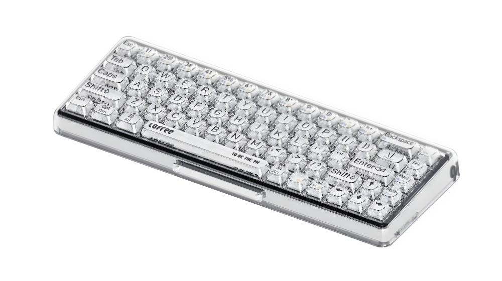 Клавиатура DigitalRazor LOFREE OE907 1% transparent, фото №2