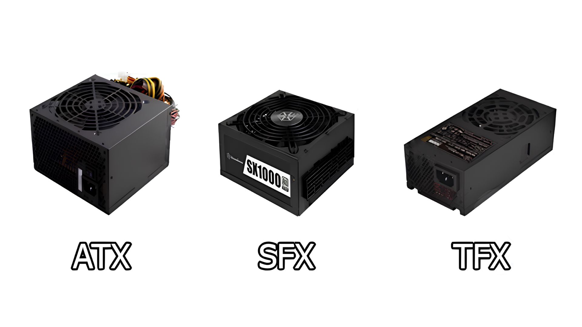 Форм-факторы блоков питания для серверов tower