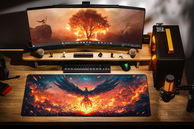 Коврик для мыши DigitalRazor Ashes of Creation Phoenix 90x40см, фото №2