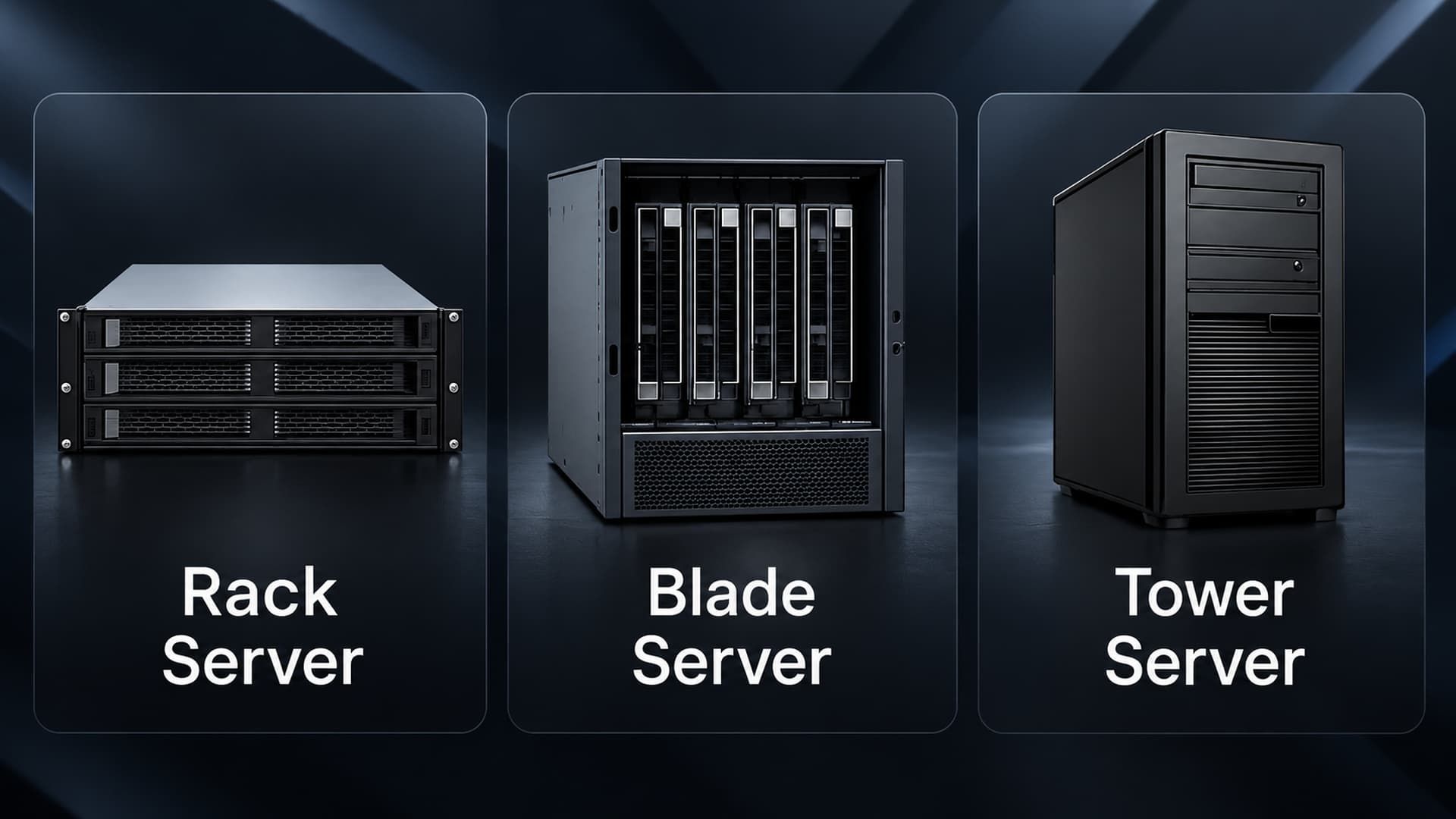 Rack Blade Tower серверы