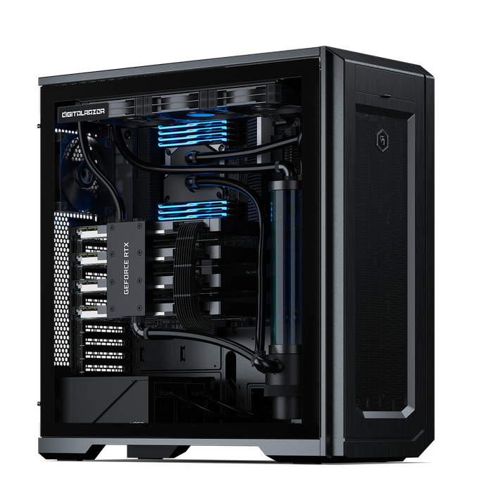 Рабочая станция DigitalRazor Custom Hydro, фото №1