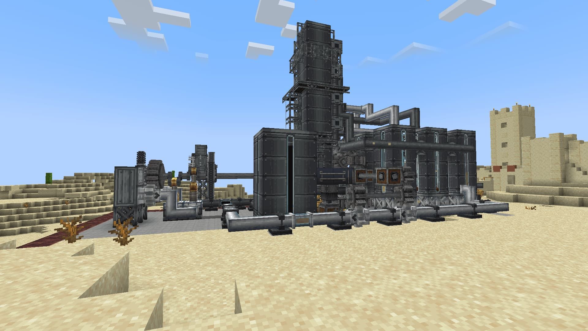 Minecraft Create The Factory