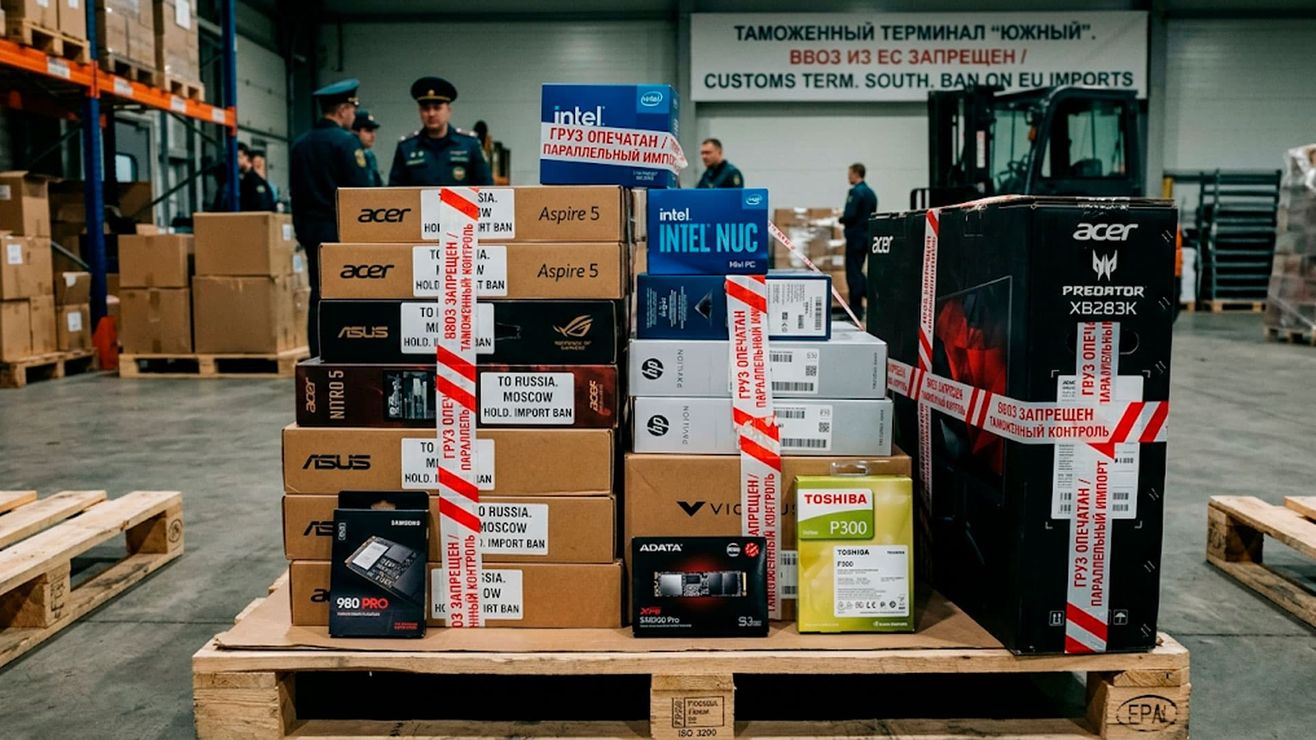 ASUS и HP вне закона: параллельный импорт ПК закрыт