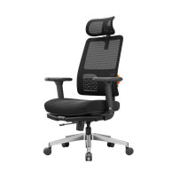 Кресло DigitalRazor FoxGear NETZ M Black, фото №1