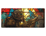 Коврик для мыши DigitalRazor Fallout Stained Glass 90x40см, фото №5