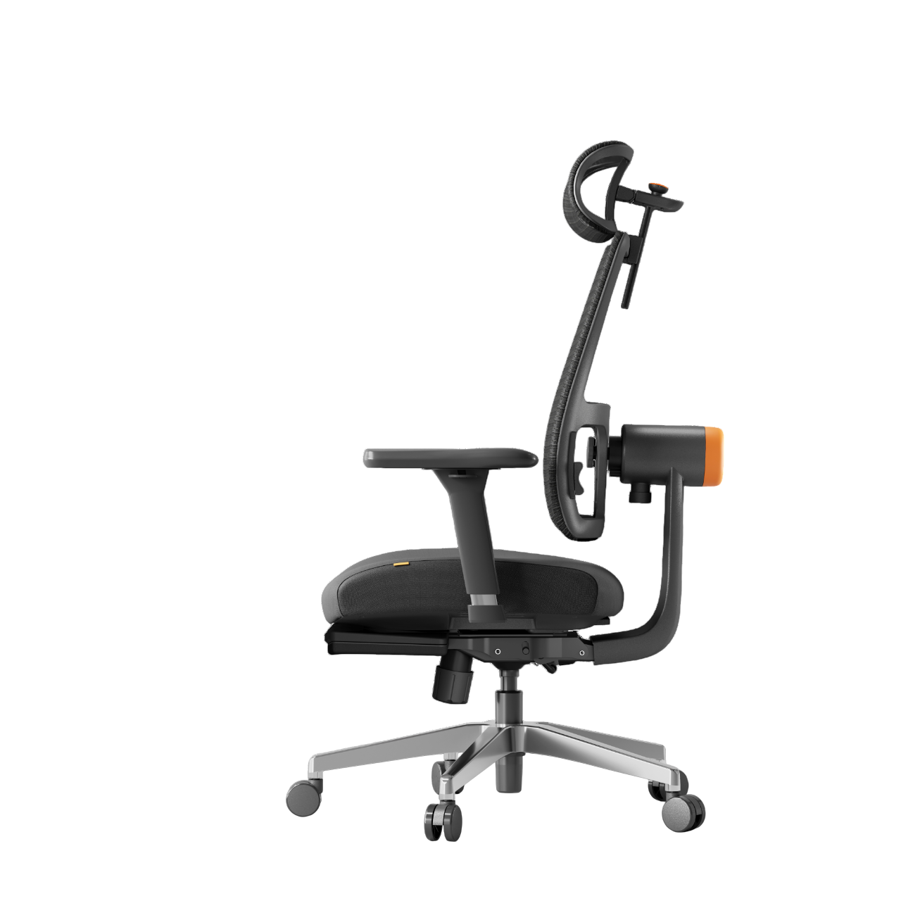 Кресло DigitalRazor FoxGear NETZ M Black, фото №8