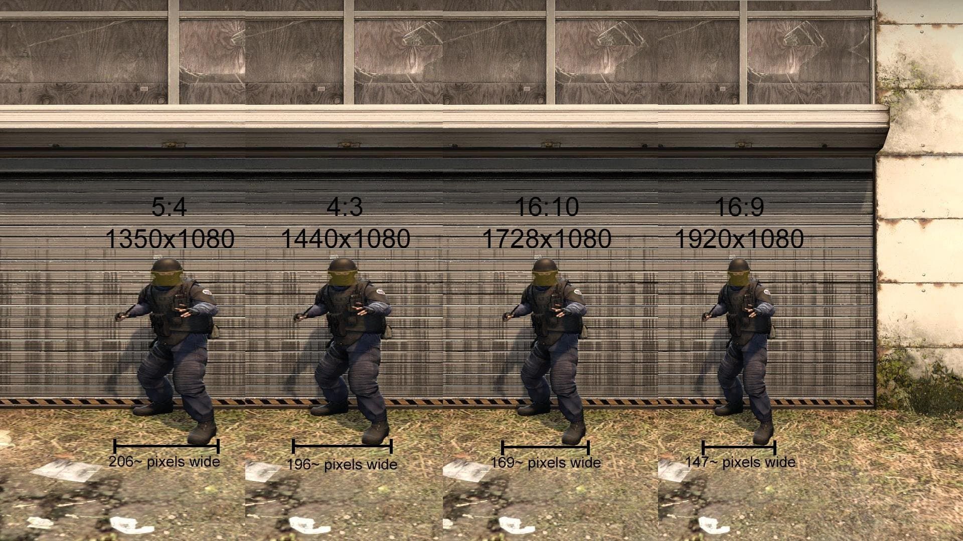 Counter-Strike 2 соотношение сторон