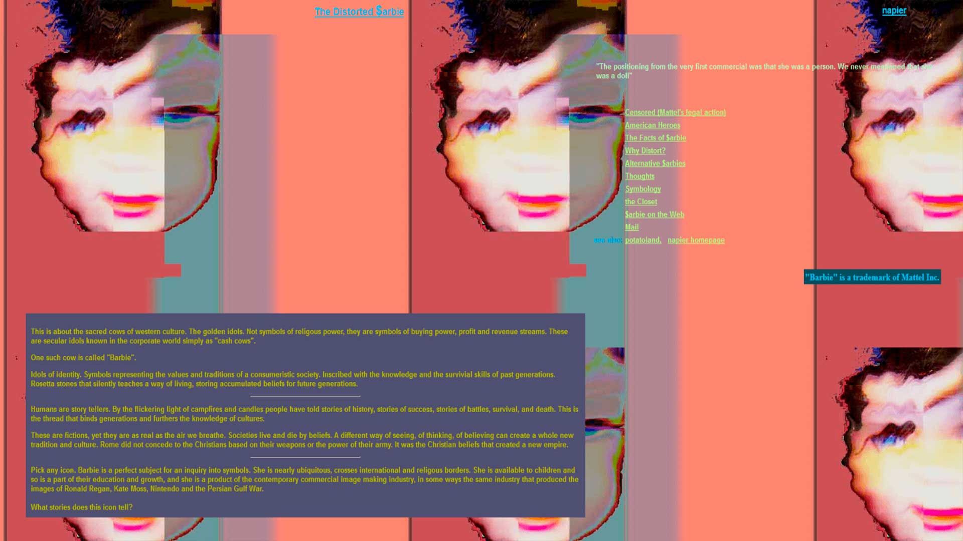 The Distorted Barbie